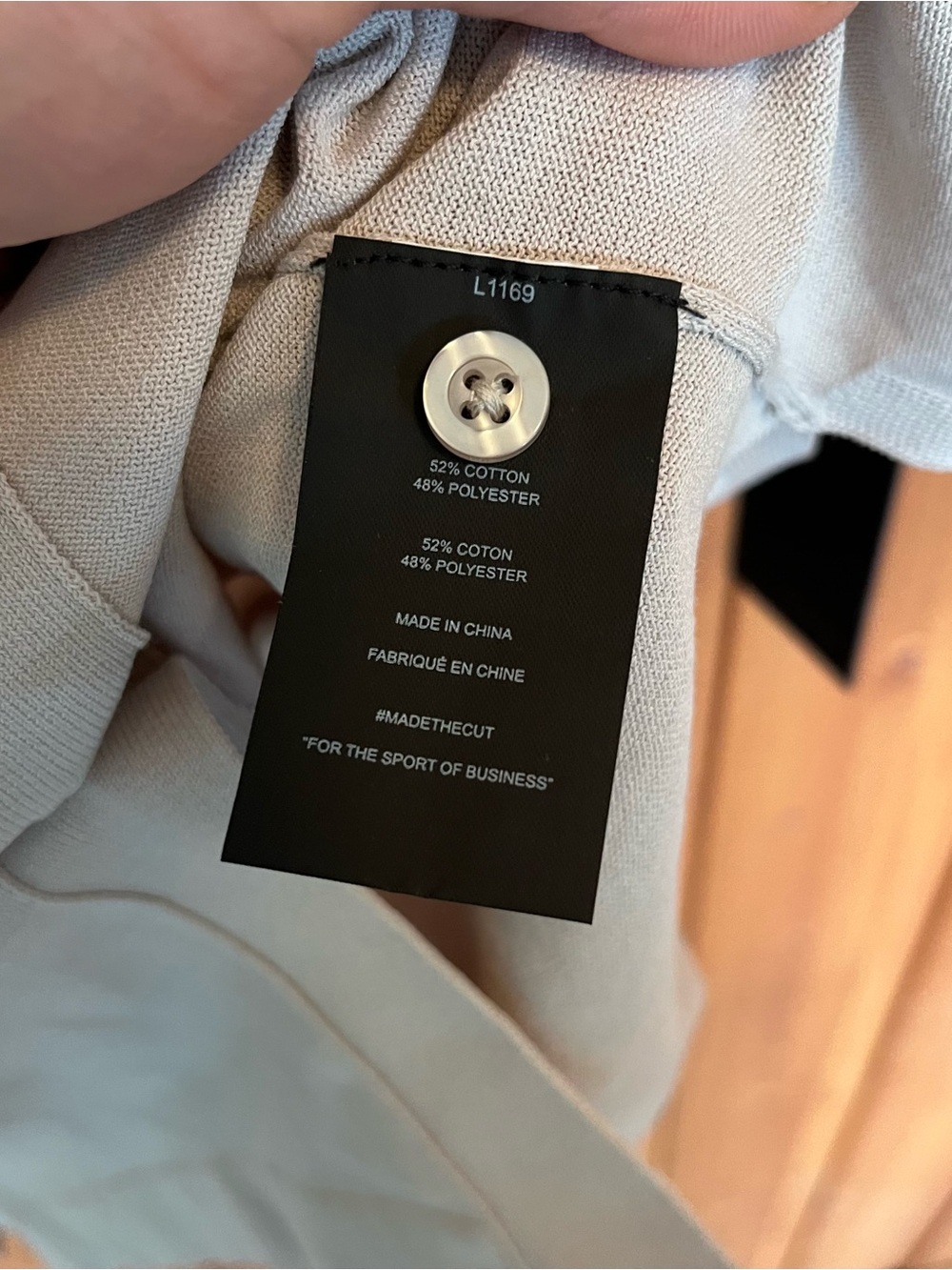 Cuts Clothing Tan Riviera Knit Button Up - Picture 5 of 8